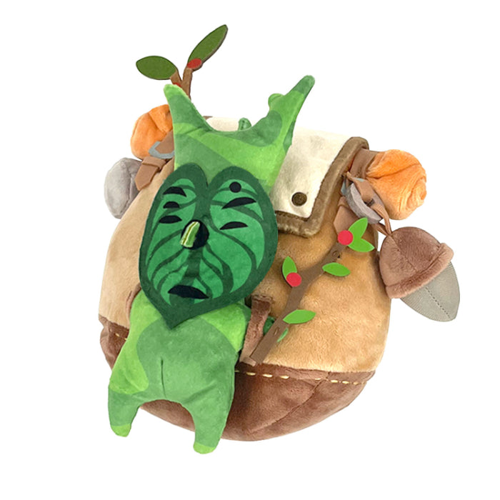 The Legend of Zelda Plush: Traveler Korok Brown Backpack ZP04