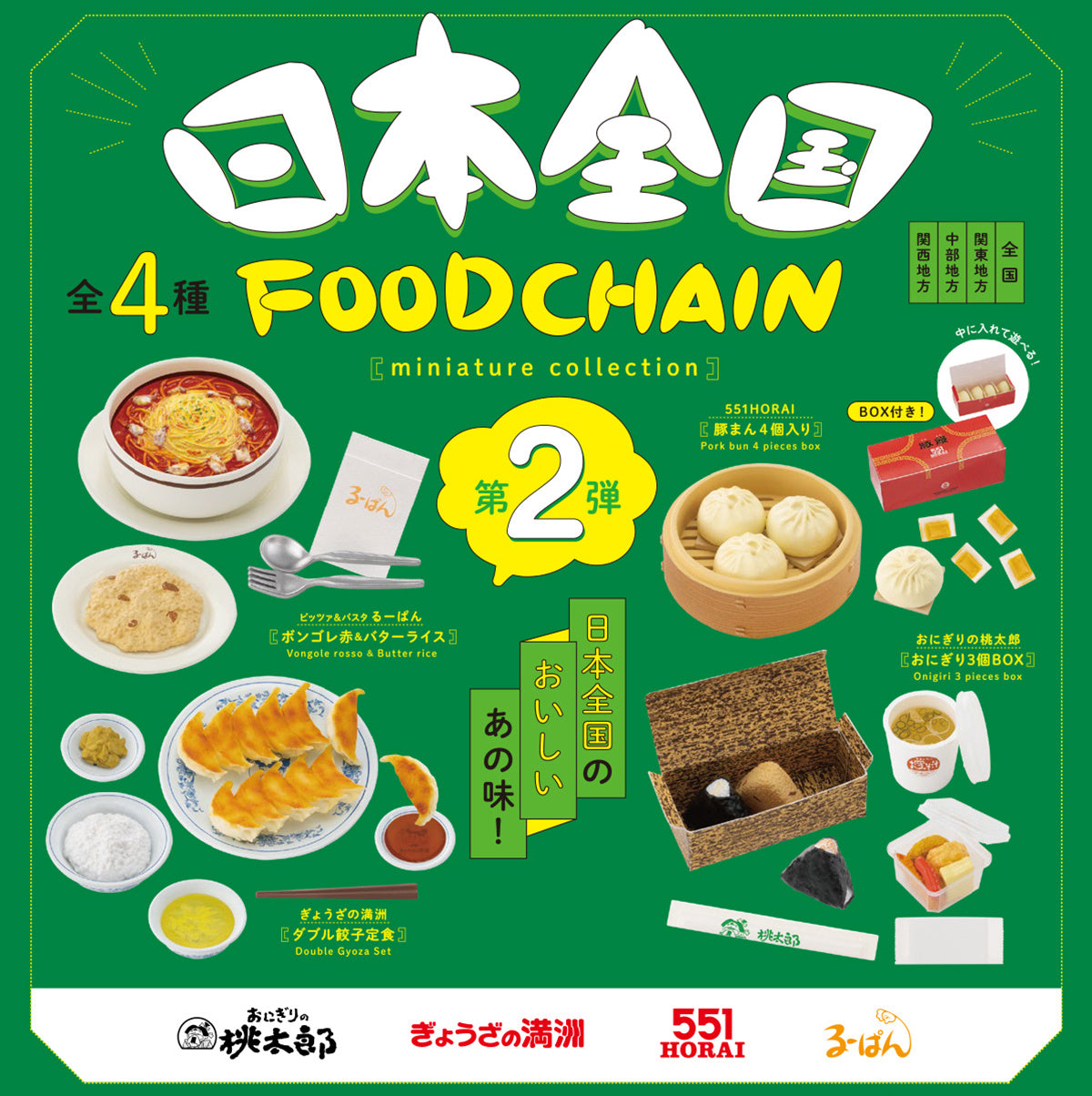 KenElephant: Japan National Food Chain Miniature Collection Vol.2