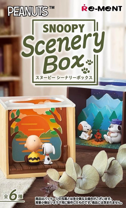 Re-Ment SNOOPY Scenery Box